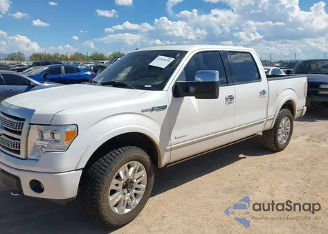 2011 Ford F-150 Platinum from USA, damaged, VIN 1FTFW1ET4BFB03326